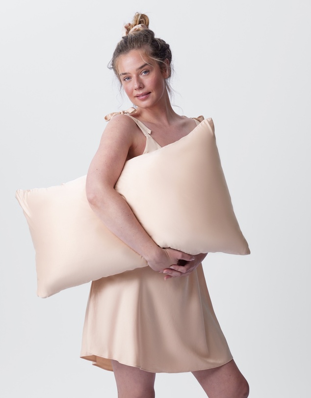 Bras N Things - Natalia Pillowcase - Champagne