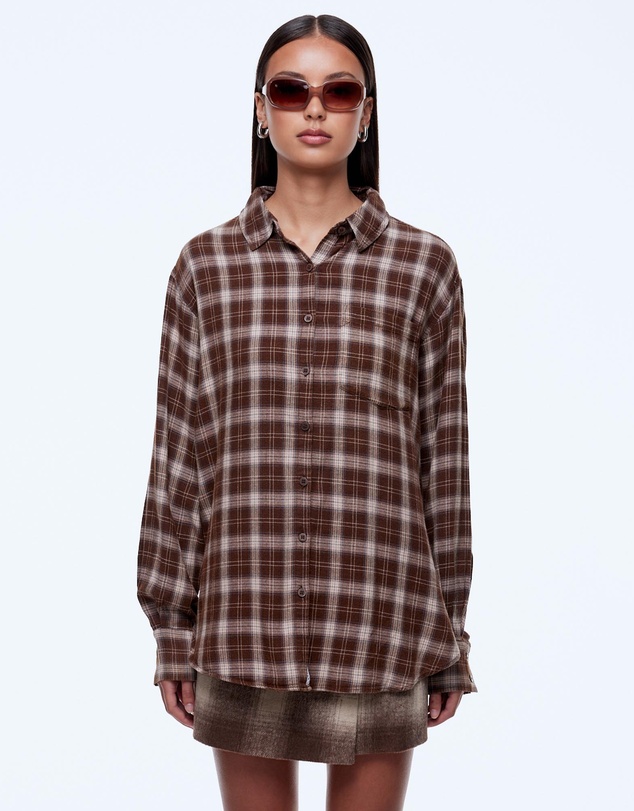 ENA PELLY - RTM x Whiskey Creek Flannel Shirt