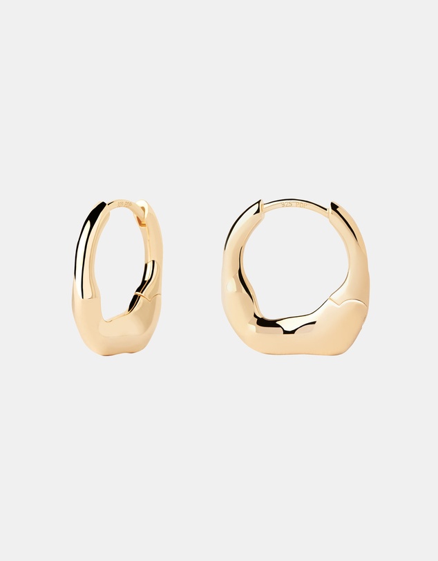 PDPAOLA - Mini Magma Hoop Earrings