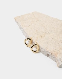 Forcast - Elif 16K Gold Plated Earrings