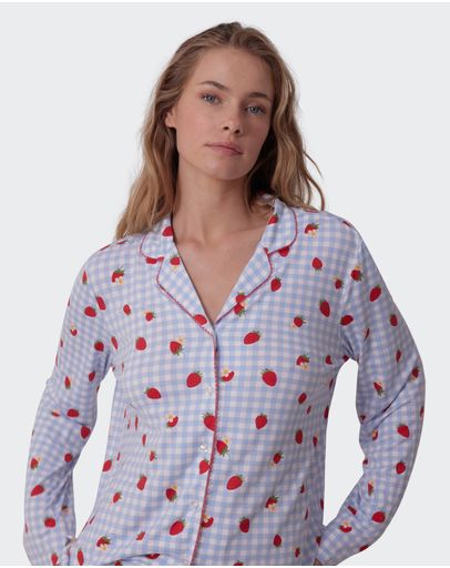 LIGHT BLUE/ PRINT