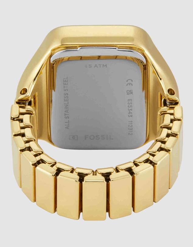 Fossil - Raquel Ring Gold Tone Analogue Watch