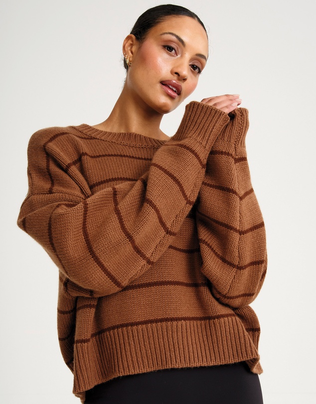All Fenix - Stripe Crew Neck Knit