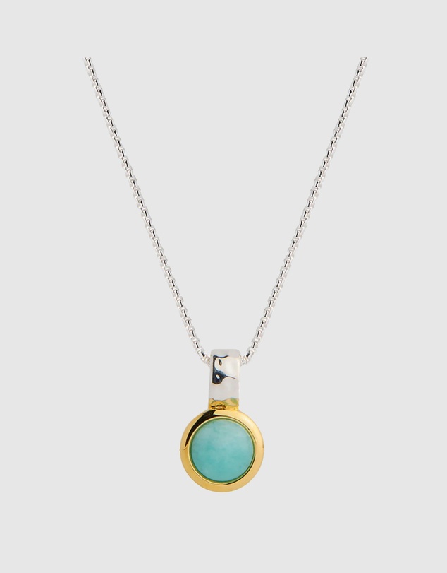 Najo - Solace 2-Tone Amazonite Necklace
