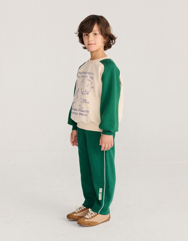 Bobo Choses - Mr. Footish Raglan Sweatshirt