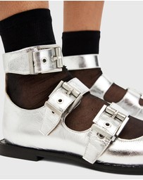 AllSaints - Susan Buckle Shoes - Women's