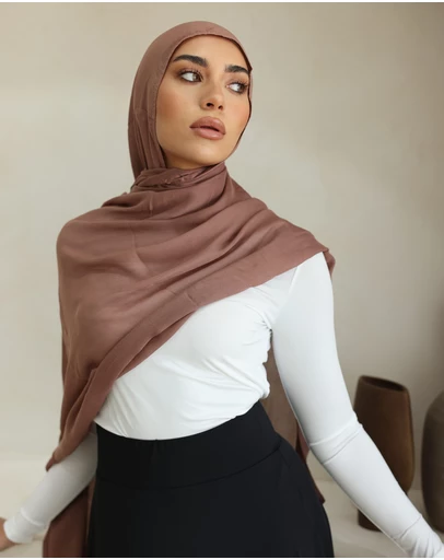 Mod Squad - Double Stitch Hijab- Blush