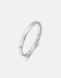Ania Haie - Silver Smooth Band 2mm