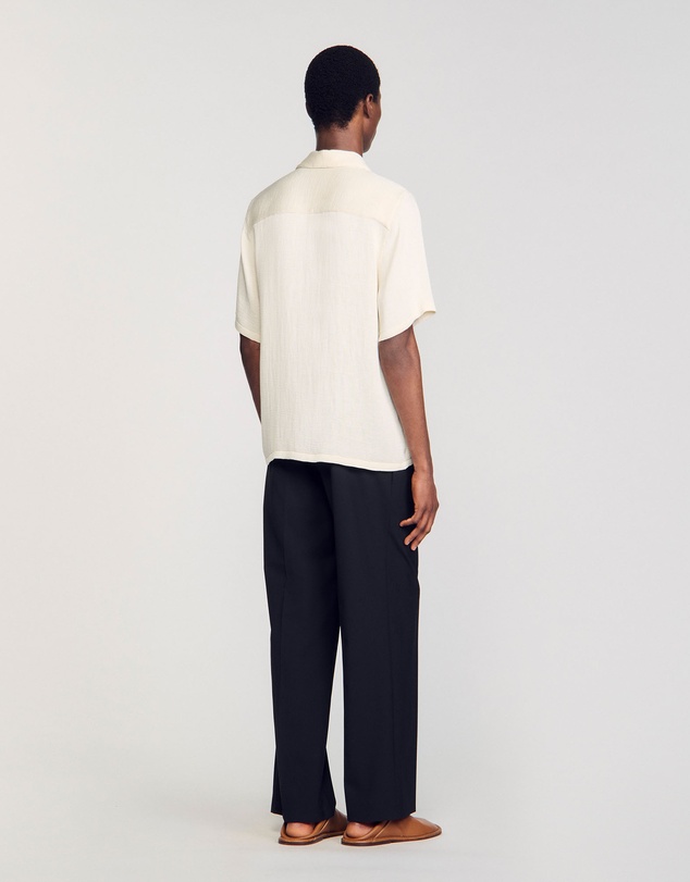 Sandro - Micropleated Mc Shirt