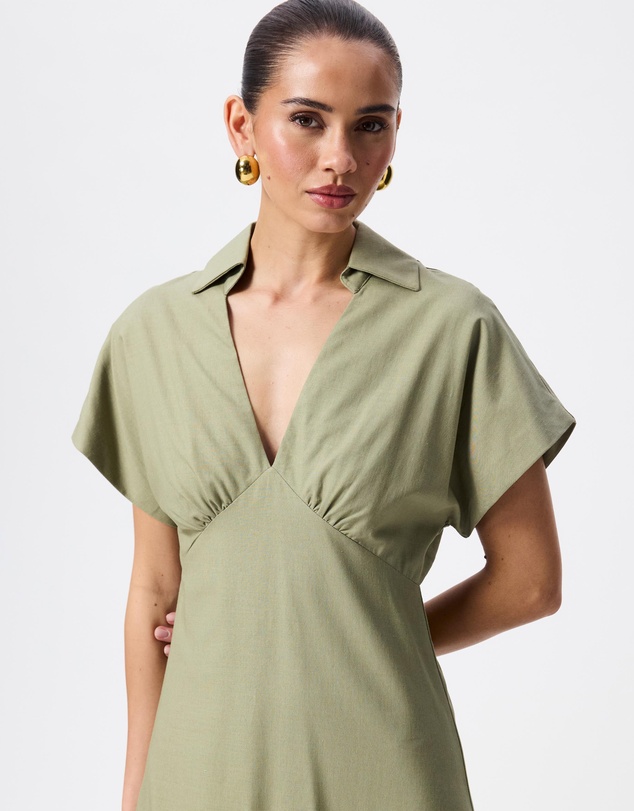Tussah - Melanie Collared Shirt Dress