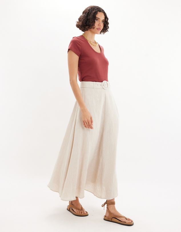 Amelius - Azalea Crew Neck Tee