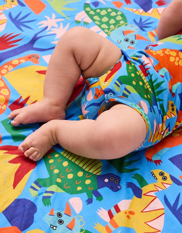 Kip&Co - Organic Cotton Baby Fitted Sheet Cot - Babies
