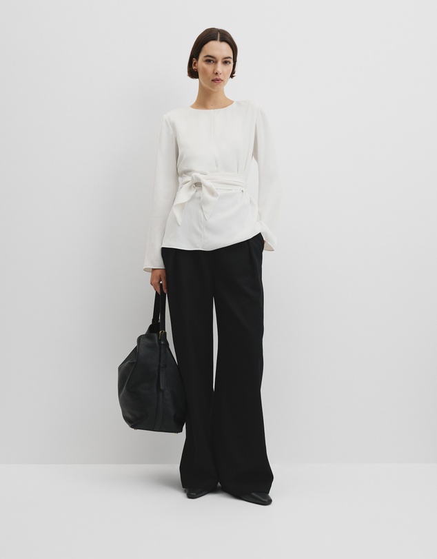Country Road - Twist Long Sleeve Blouse