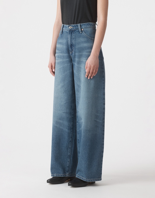 Outland Denim - Claudia High Wide Relaxed Jean 32