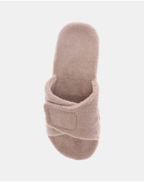Mia Vita - Comfy Slipper - Taupe
