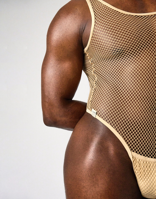 TEAMM8 - Edge Net Leotard