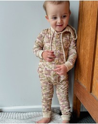 WITH LOVE FOR KIDS - Hooded All In One - Babies
