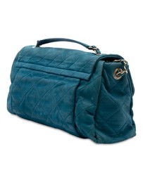 Pre-Loved by Azura Reborn - Pre-Loved Large Quilted Iridescent Calfskin Chic Quilt Flap