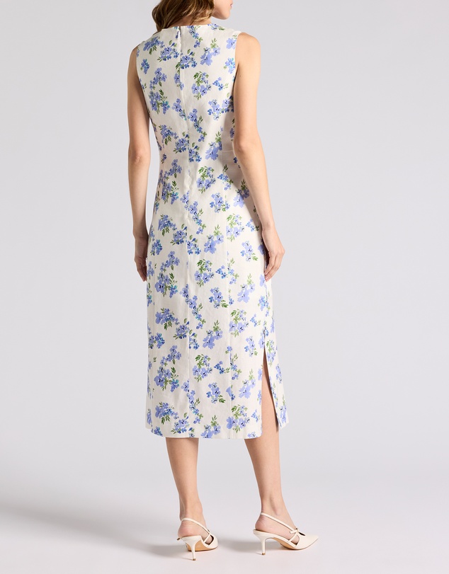 David Lawrence - Jacinda Stretch Linen Dress