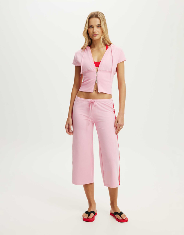 Cotton On Body Active - Sculpt Fleece Cap Sleeve Zip Through