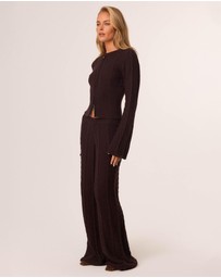 SNDYS - Cici Cable Knit Pants