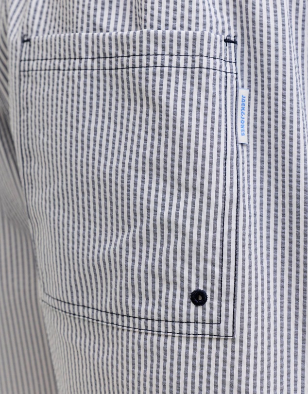 Jack & Jones - Maui Ocean Seersucker Swim Shorts