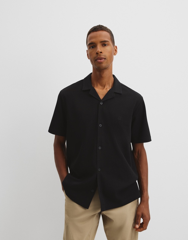 Country Road - Australian Cotton Textured Short Sleeve Shirt