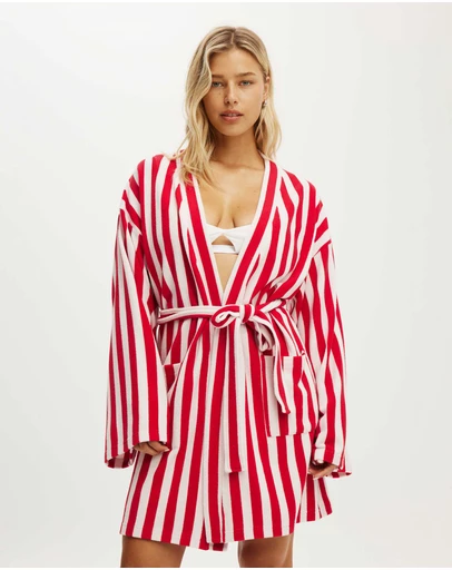 Cotton On Body - Body Wellness Long Sleeve Robe