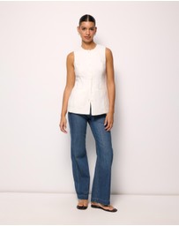 AERE - Amadi Linen Vest