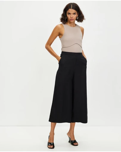 Grace Willow - Celine Linen Culottes