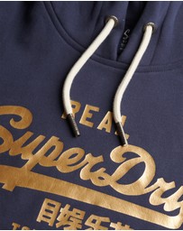 Superdry - Vintage Logo Metallic Hoodie