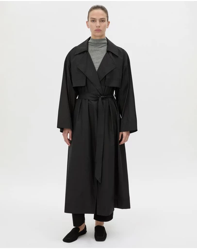 C&M CAMILLA AND MARC - Rhia Sheer Full Length Trench Coat