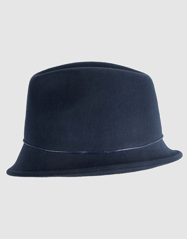 Max Alexander - Felt Navy Trilby Hat