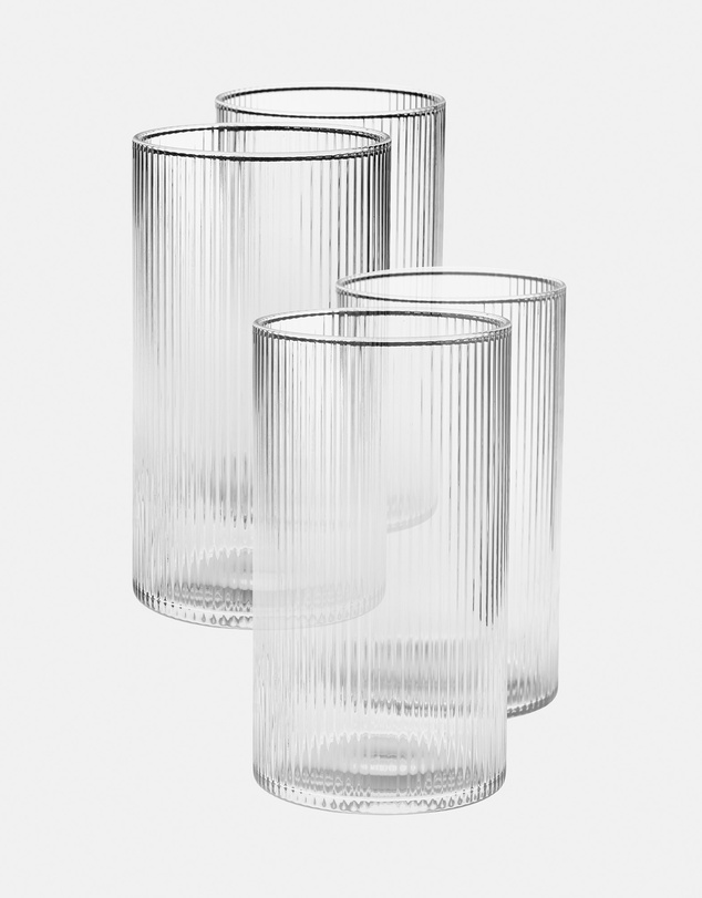 HOTTIE - Sadie 4-Piece High Ball Set