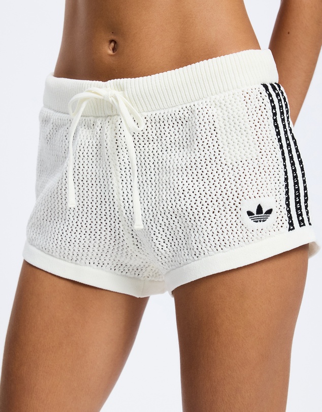 adidas Originals - Knitted Crochet Shorts