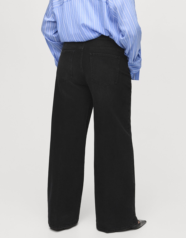 M.N.G - High-Waisted Wide-Leg Jeans