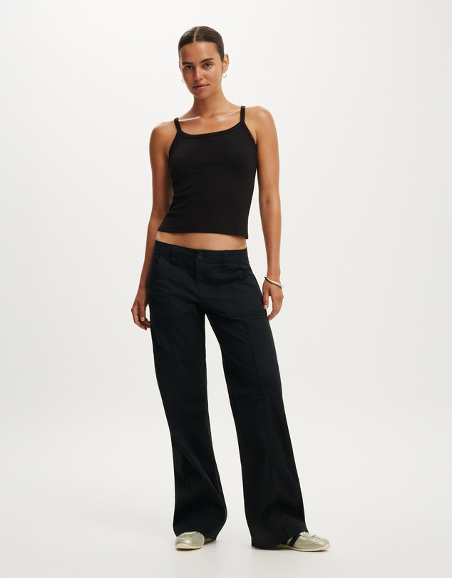 Cotton On - Lexi Low Rise Utility Pants