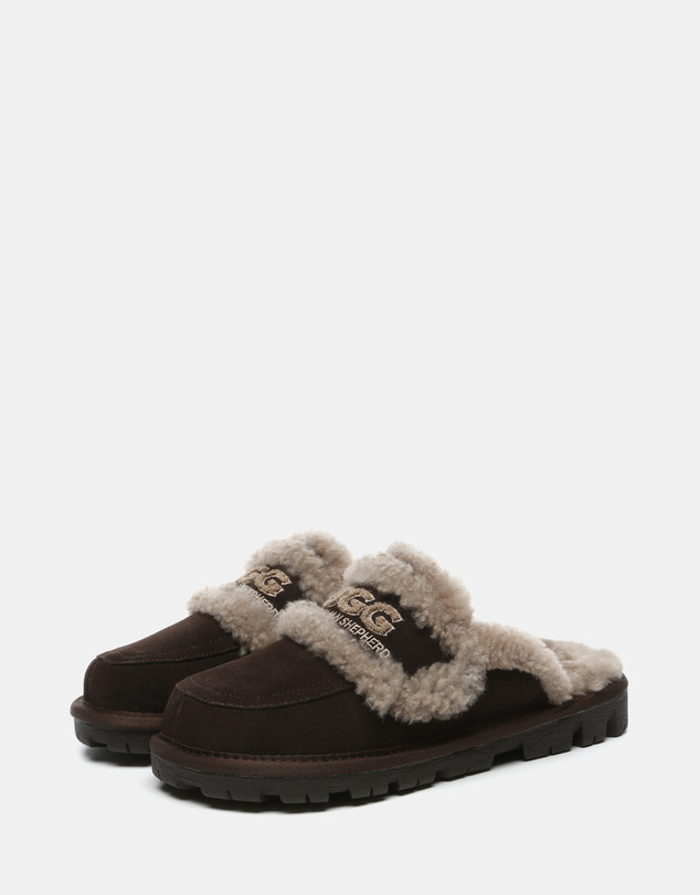 EVERAU - Australian Shepherd Ugg Rilee Cow Suede Upper House Shoes