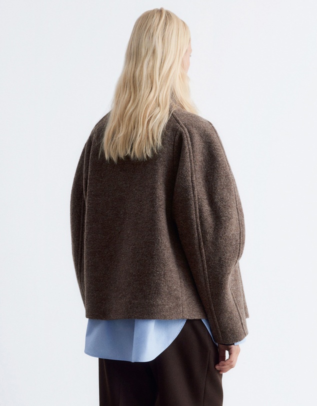 & Other Stories - Asymmetric Wool Jacket