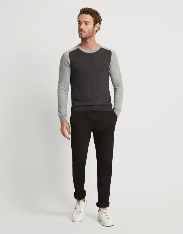 Oxford - Finn Crew Neck Cashmere Blend Top