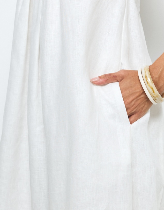 AERE - Dovie Linen Maxi Dress