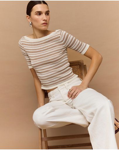 Beige Stripe
