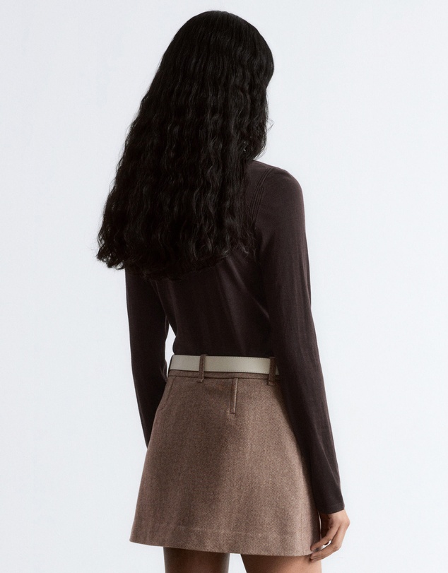 & Other Stories - Merino Wool Polo Neck Top