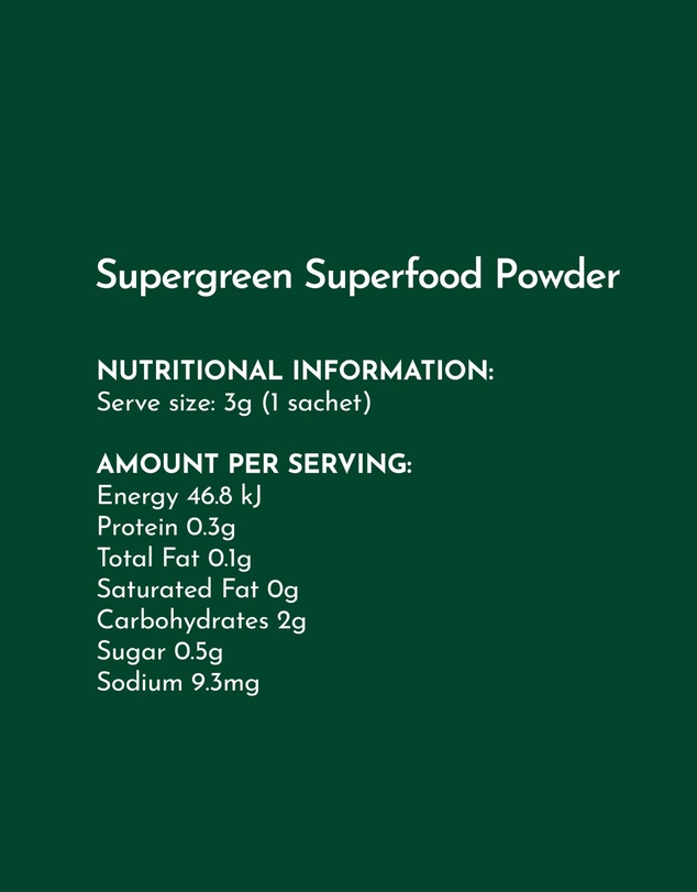 SWIISH - Supergreens Sachets