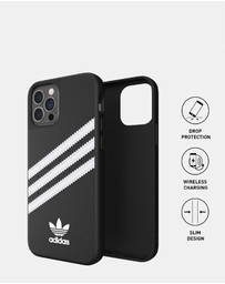 adidas Originals - 3 Stripe Samba iPhone 12/12 Pro Protective Phone Case PU Leather