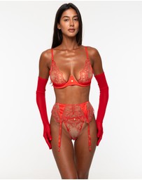 One Empire - Lissa Red Lace Set