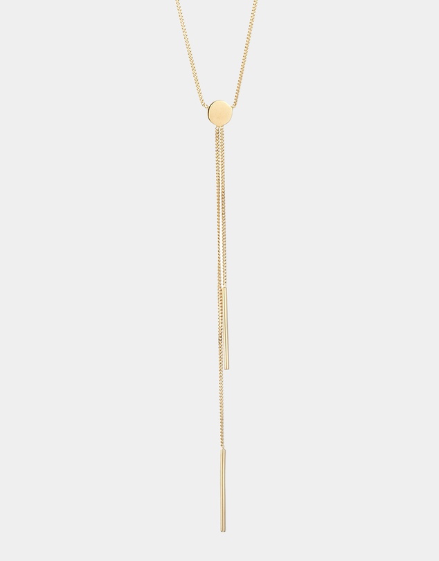 Elli Jewelry - Necklace Crystal Circle 925 Sterling Silver Gold-Plated