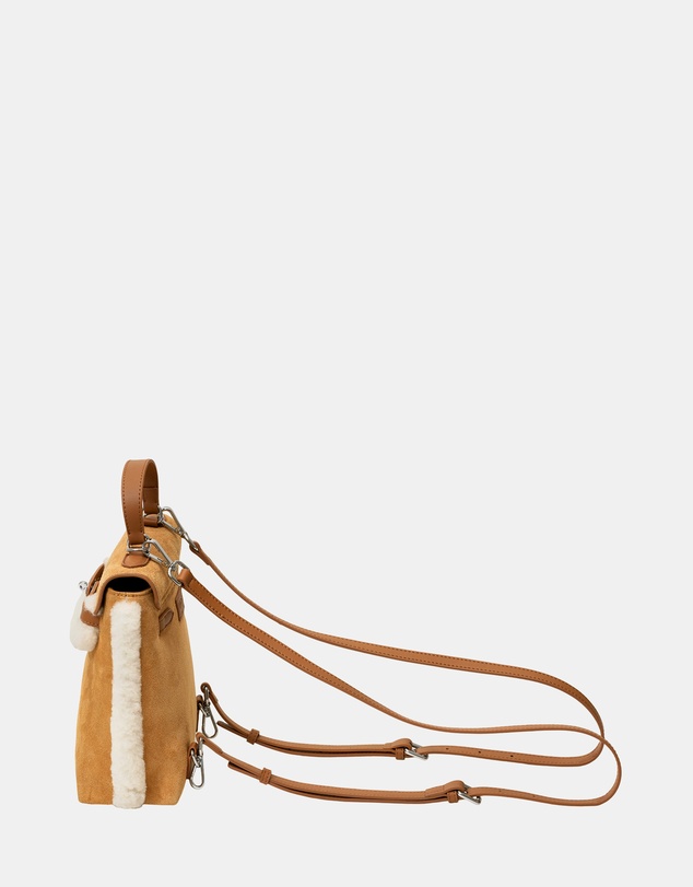 EVERAU - Australian Shepherd Ugg Kenny Bag Cow Suede Upper Bags