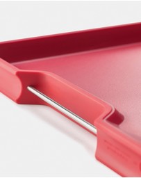 Joseph Joseph - Cut&Carve™ Plus Large Multi-function Chopping Board (Red)