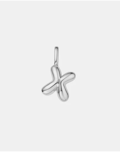 Ania Haie - Silver X Letter Charm